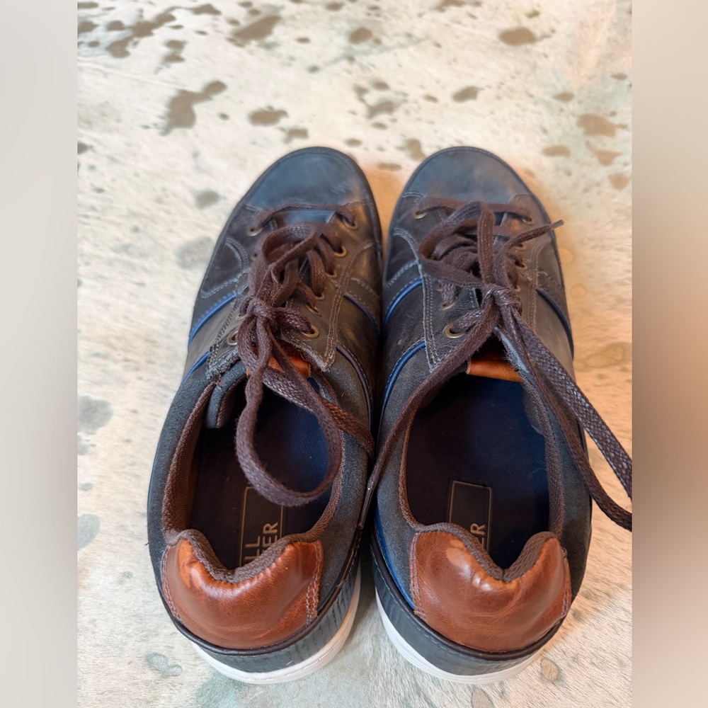 Bull Boxer Men's Navy Leather Shoes - Picture 3 of 6
